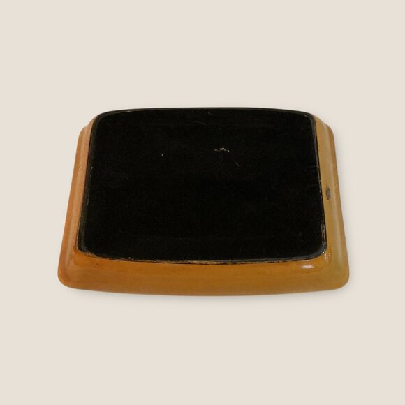 Vintage Nautical Ceramic Trinket Box With Sailor & Ship Illustration 7.7"x5" Bro - Picture 9 of 11